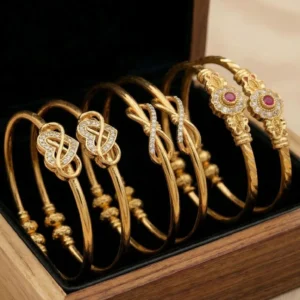 TSF Jewellery Copper Gold-plated Bangle