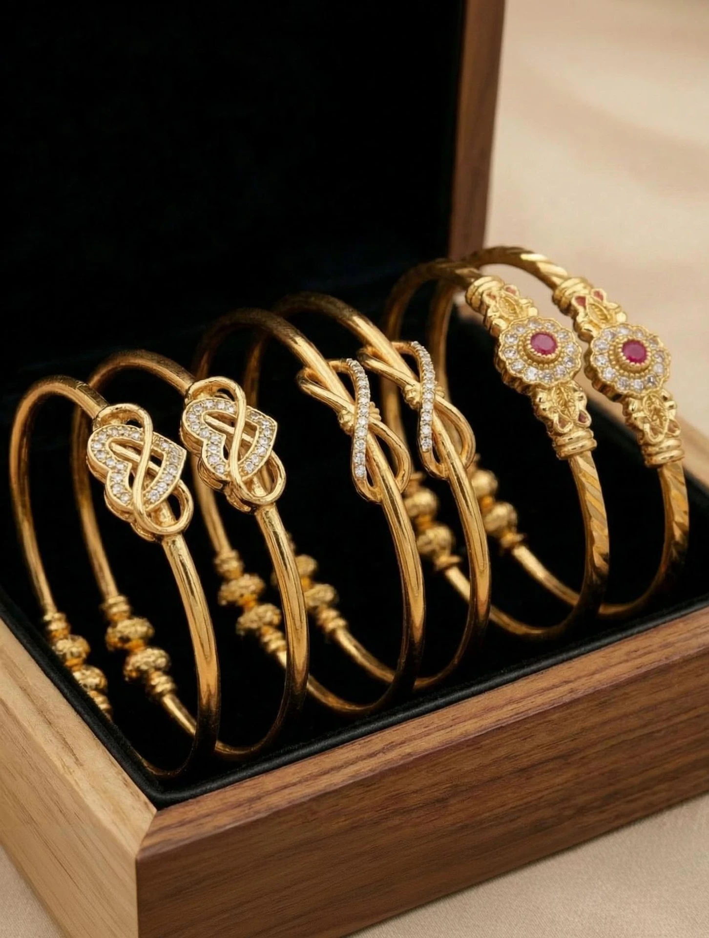 TSF Jewellery Copper Gold-plated Bangle